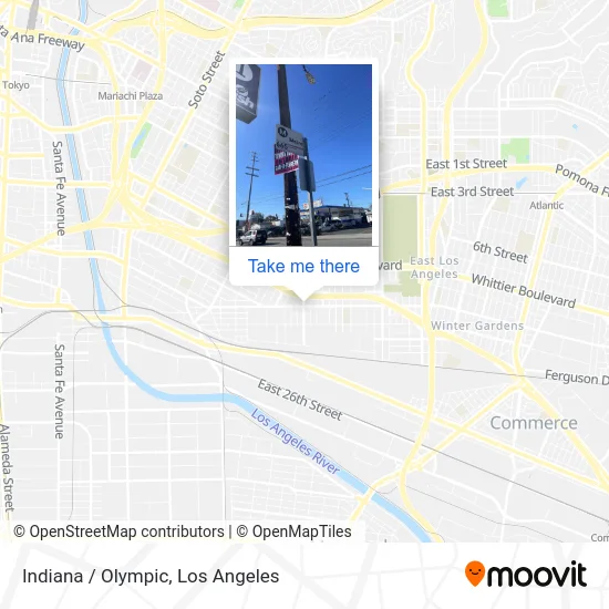 Indiana / Olympic map