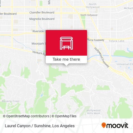 Laurel Canyon / Sunshine map