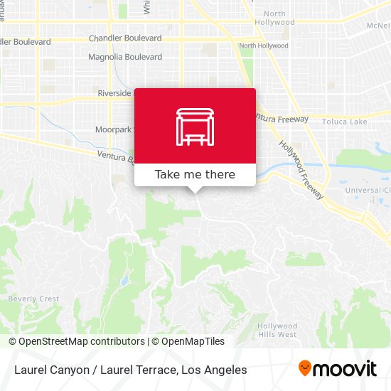 Laurel Canyon / Laurel Terrace map