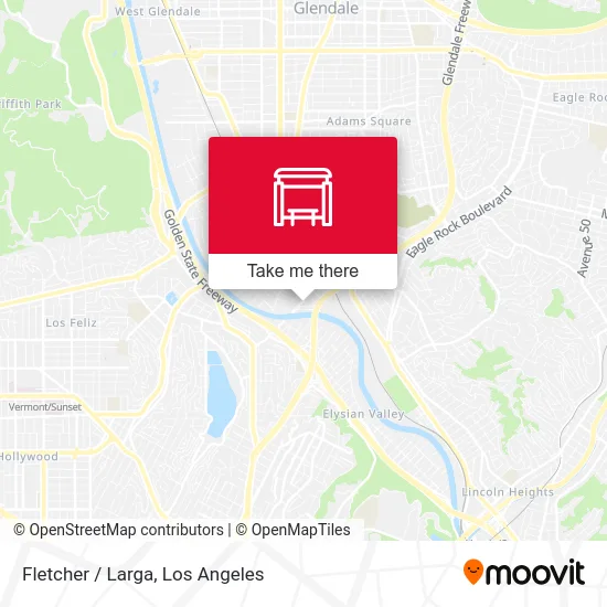 Fletcher / Larga map