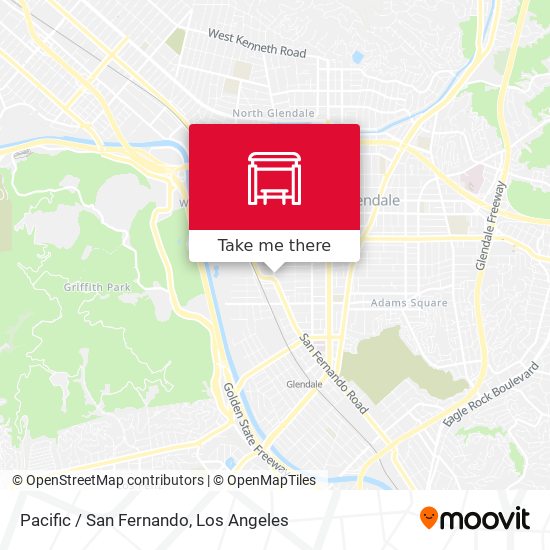 Mapa de Pacific / San Fernando