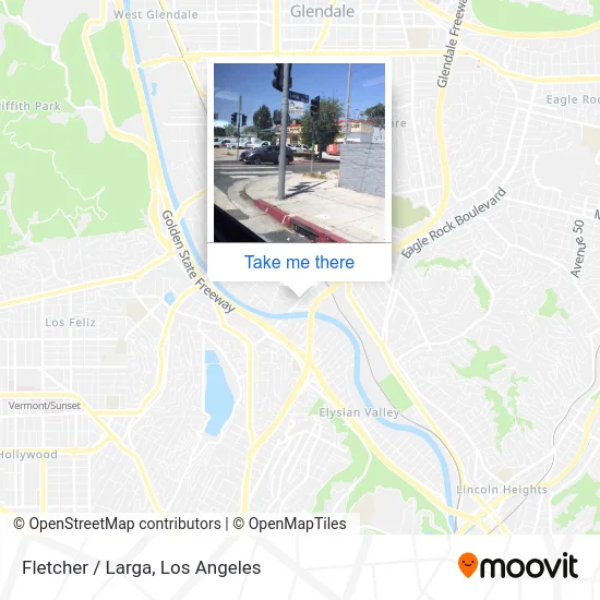 Fletcher / Larga map