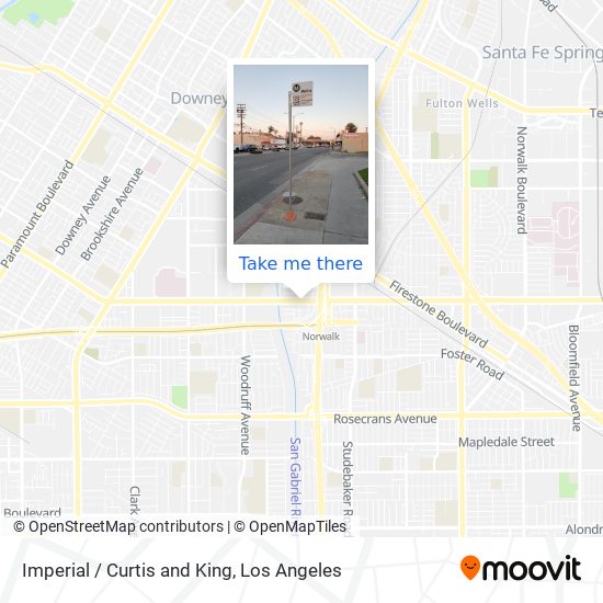 Imperial / Curtis and King map