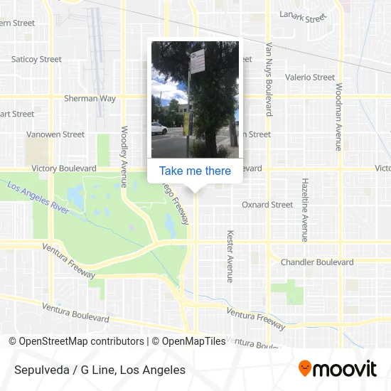 Sepulveda / G Line map