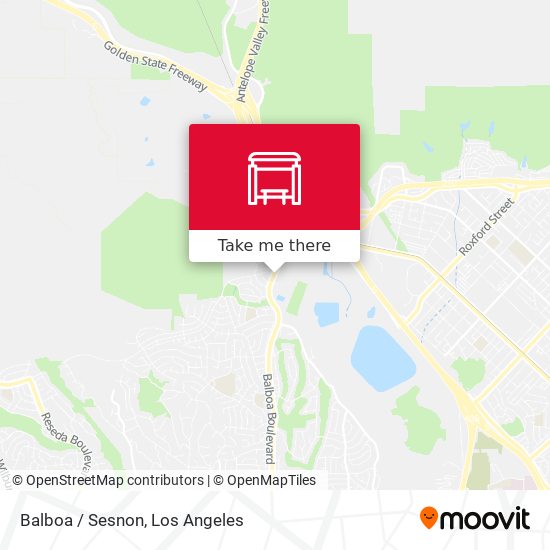 Balboa / Sesnon map