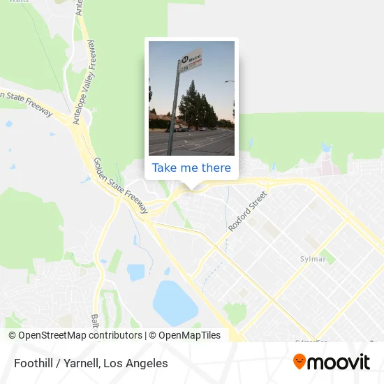 Foothill / Yarnell map