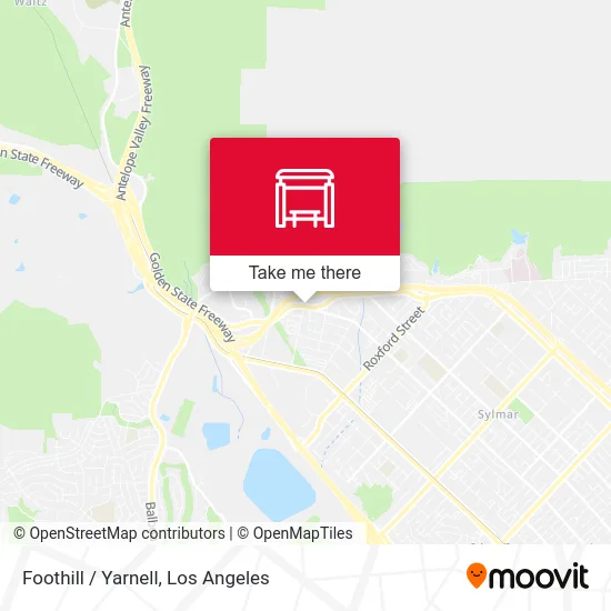 Foothill / Yarnell map