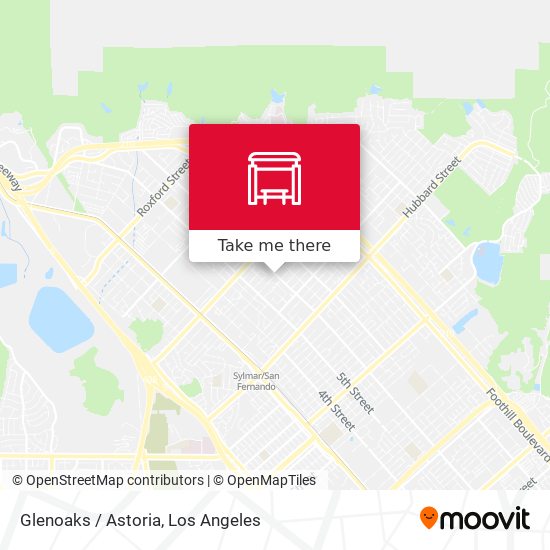 Mapa de Glenoaks / Astoria