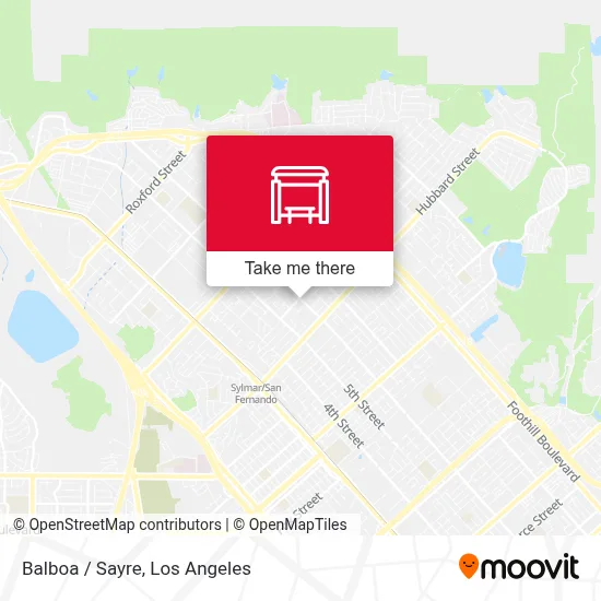 Balboa / Sayre map