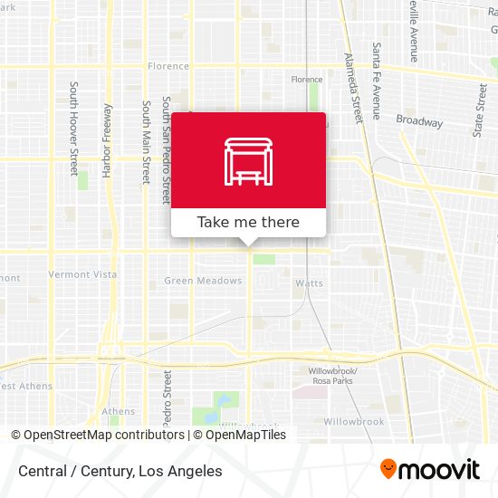 Mapa de Central / Century