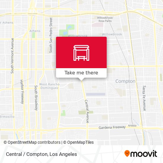 Mapa de Central / Compton