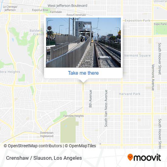 Mapa de Crenshaw / Slauson