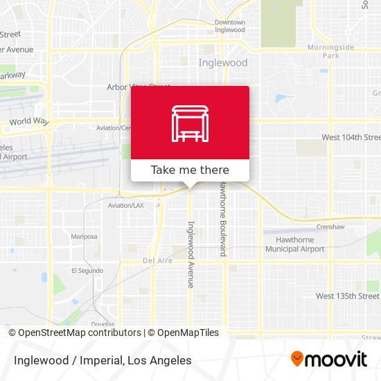 Inglewood / Imperial map