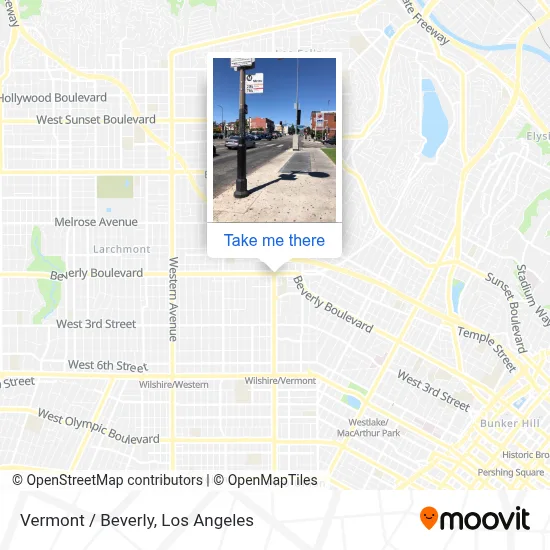 Vermont / Beverly map