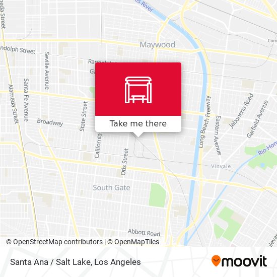 Mapa de Santa Ana / Salt Lake