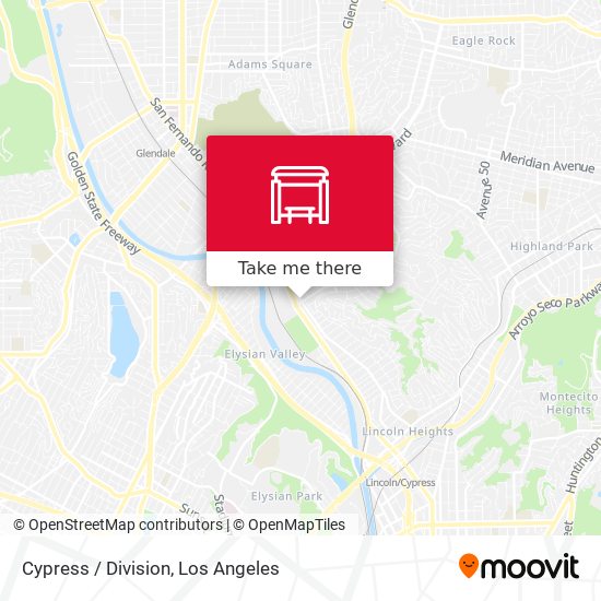 Mapa de Cypress / Division