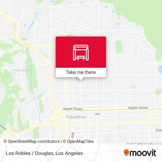 Los Robles / Douglas map