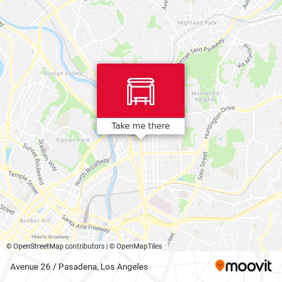 Mapa de Avenue 26 / Pasadena