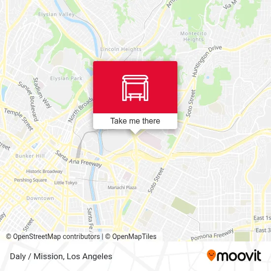 Daly / Mission map