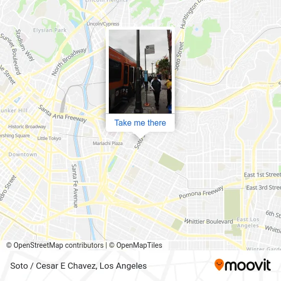 Soto / Cesar E Chavez map