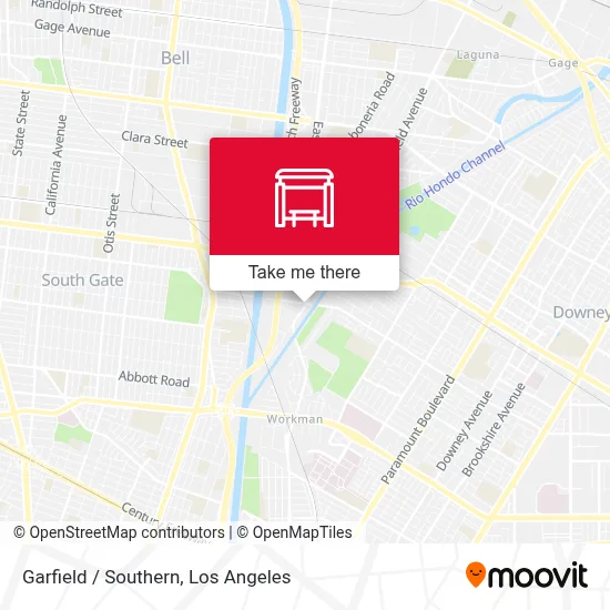 Garfield / Southern map