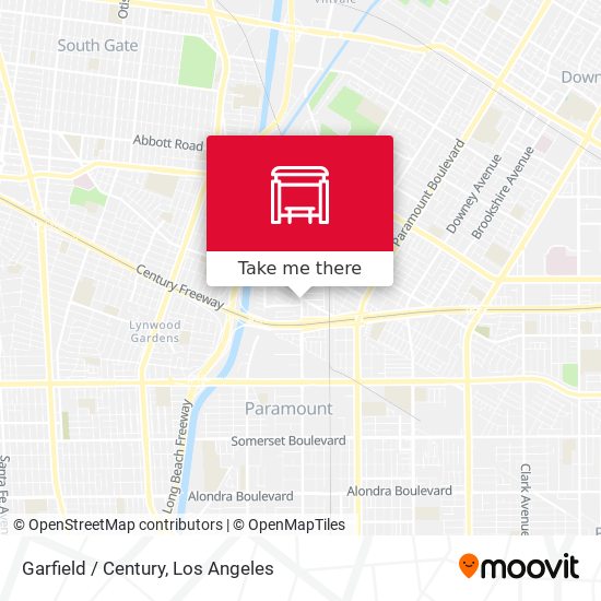 Mapa de Garfield / Century