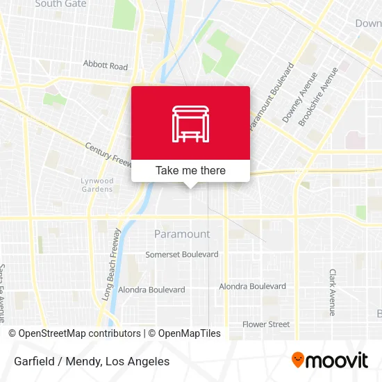 Garfield / Mendy map