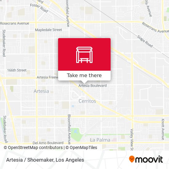 Mapa de Artesia / Shoemaker
