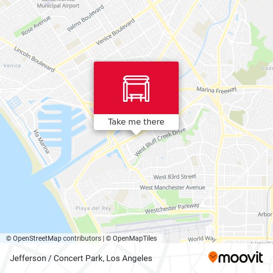 Jefferson / Concert Park map