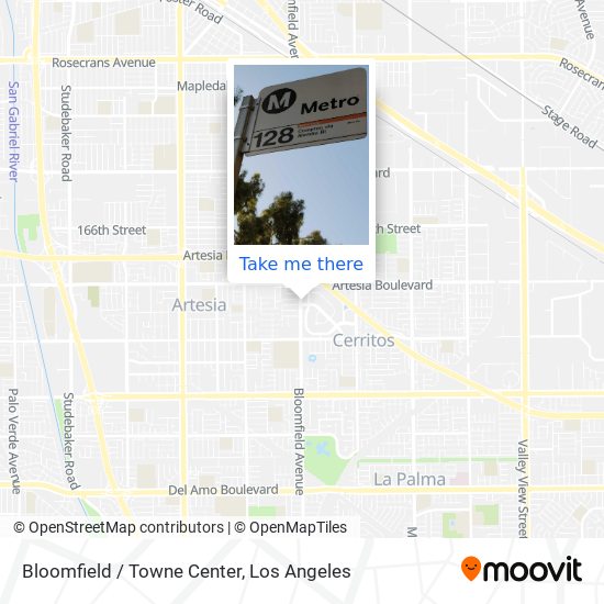 Mapa de Bloomfield / Towne Center