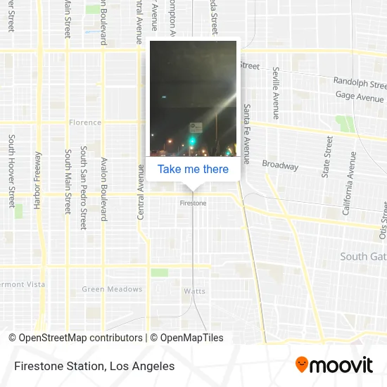 Firestone Station map