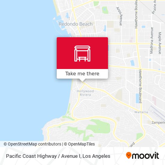 Mapa de Pacific Coast Highway / Avenue I