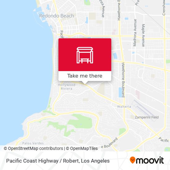 Mapa de Pacific Coast Highway / Robert