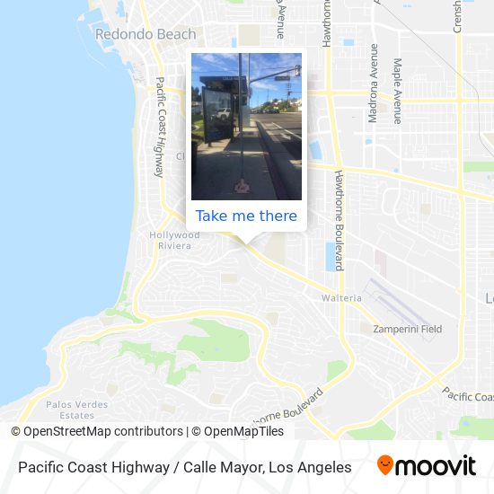 Pacific Coast Highway / Calle Mayor map