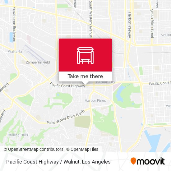 Pacific Coast Highway / Walnut map