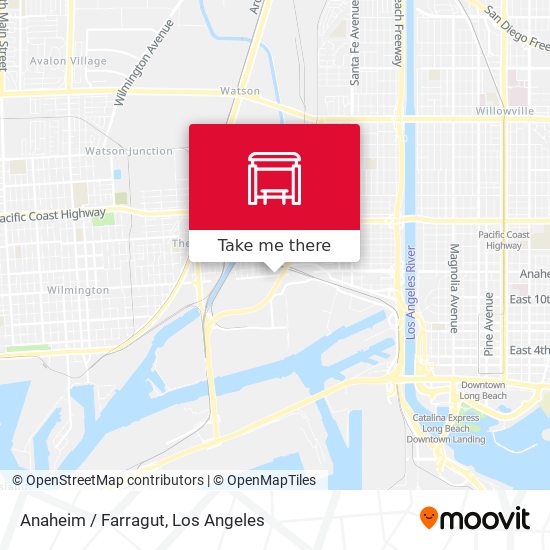 Mapa de Anaheim / Farragut