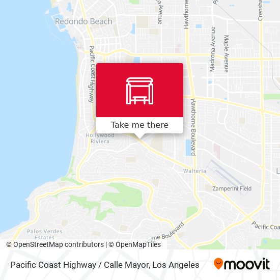 Mapa de Pacific Coast Highway / Calle Mayor