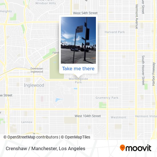 Mapa de Crenshaw / Manchester
