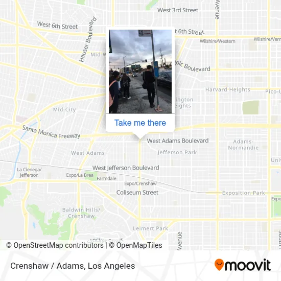 Crenshaw / Adams map