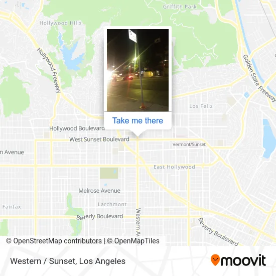 Western / Sunset map