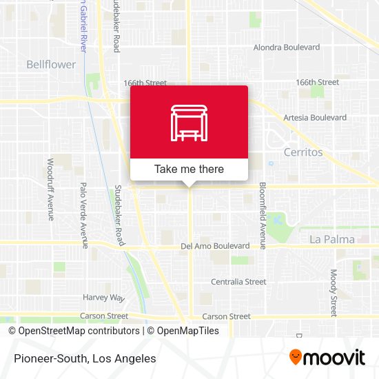 Mapa de Pioneer-South