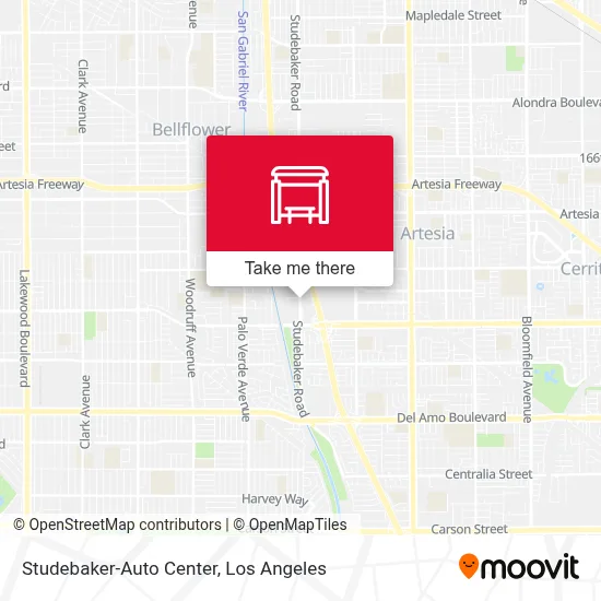 Studebaker-Auto Center map