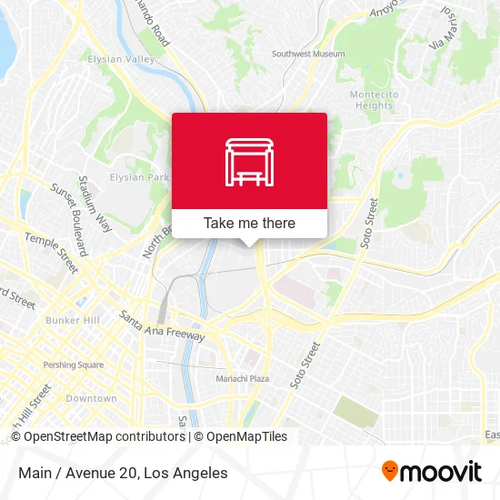 Mapa de Main / Avenue 20
