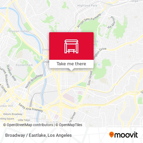 Broadway / Eastlake map