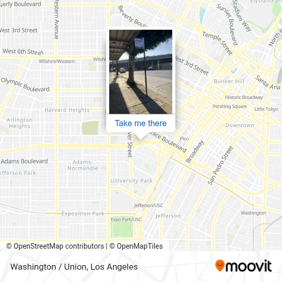 Washington / Union map