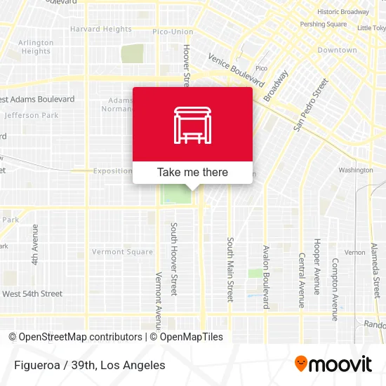 Figueroa / 39th map