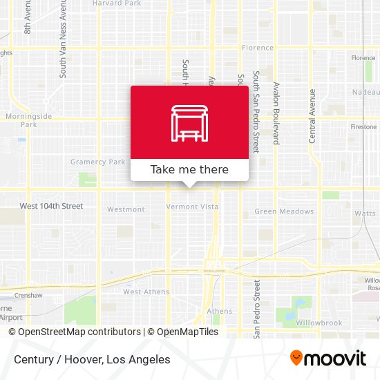 Mapa de Century / Hoover