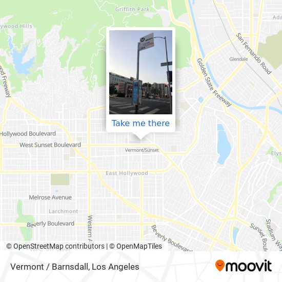 Vermont / Barnsdall map