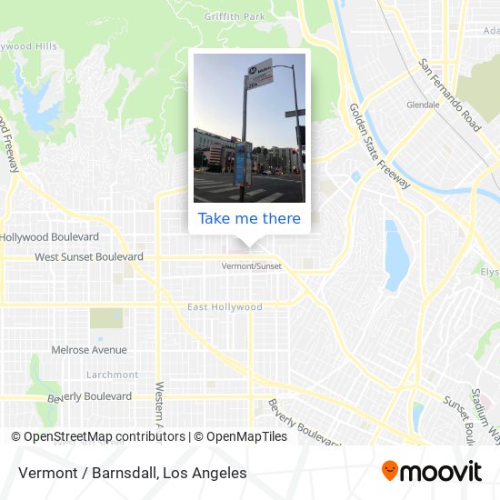 Mapa de Vermont / Barnsdall