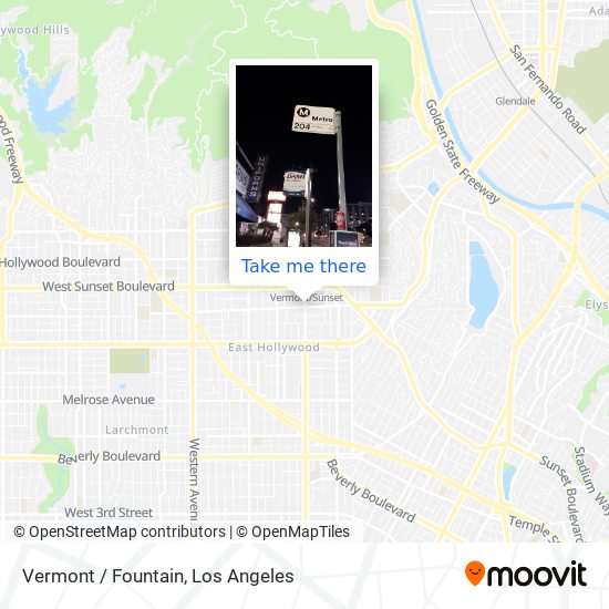 Mapa de Vermont / Fountain